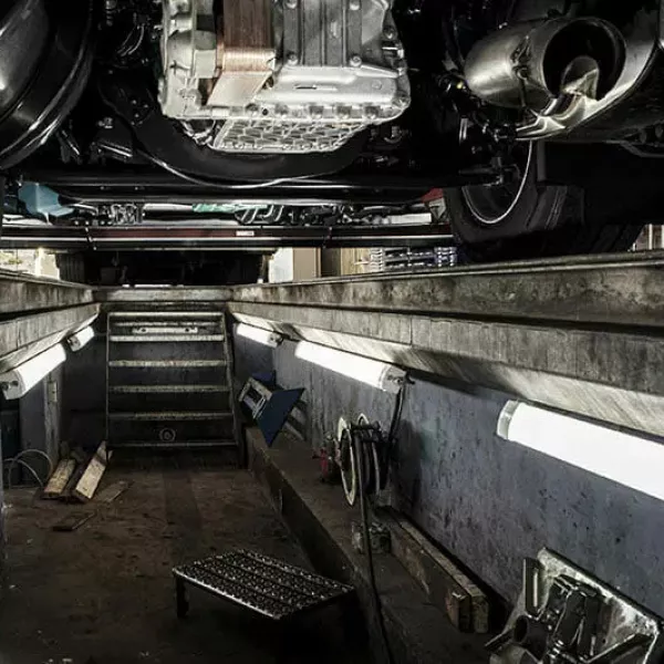 LED verlichting truck werkplaats